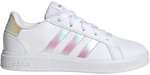 adidas Grand Court Lace Tennis Sneaker Kinder GY2326 - cloud white/iridescent/cloud