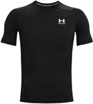 UNDER ARMOUR HeatGear kurzarm Funktionsshirt Herren 001 - black/white 3XL