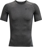 UNDER ARMOUR HeatGear kurzarm Funktionsshirt Herren 090 - carbon heather/black...