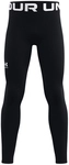 UNDER ARMOUR ColdGear Tights Jungen 001 - black/white L (149-160 cm)