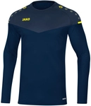 JAKO Champ 2.0 Sweatshirt marine/darkblue/neongelb XXL