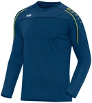 JAKO Classico Sweatshirt nightblue/citro M
