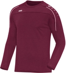 JAKO Classico Sweatshirt maroon 140