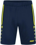 JAKO Allround Trainingsshorts Damen marine/neongelb 40