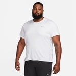 NIKE UV Miler Dri-FIT kurzarm Laufshirt Herren 100 - white/reflective silv XL