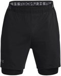UNDER ARMOUR Vanish Woven 2in1 Trainingsshorts Herren 002 - black/black/pitch...