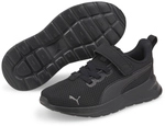 PUMA Anzarun Lite AC PS Kinder Sneaker mit Klettverschluss PUMA black/ultra gray 35