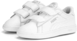 PUMA Smash 3.0 Leder-Sneaker mit Klettverschluss Baby 02 - PUMA white/cool light gray