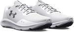UNDER ARMOUR Pursuit 3 Laufschuhe Herren 101 - white/white/metallic silver 44