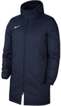 NIKE Park 20 lange Stadionjacke/Winterjacke Damen obsidian/white S