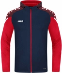 JAKO Performance Kapuzenjacke Damen marine/rot 34