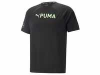 PUMA Fit Ultrabreathe Triblend T-Shirt Herren 51 - PUMA black/fizzy lime S