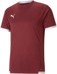 PUMA teamLIGA Trikot Herren cordovan/puma white M