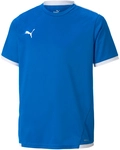 PUMA teamLIGA Trikot Kinder 02 - electric blue lemonade/puma white 116