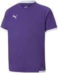 PUMA teamLIGA Trikot Kinder 10 - prism violet/puma white 152