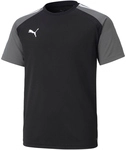 PUMA teamPACER Trikot Kinder black/smoked pearl/white 116