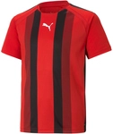 PUMA teamLIGA Striped Trikot Kinder PUMA red/black/white 140
