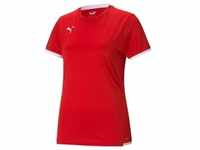 PUMA teamLIGA Trainingsshirt Damen PUMA red/PUMA white S