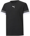 PUMA teamRISE Trikot Kinder PUMA black/smokedpearl/white 140