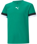 PUMA teamRISE Trikot Kinder pepper green/pumablack/white 116