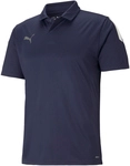 PUMA teamLIGA Sideline Poloshirt Herren peacoat/puma white L