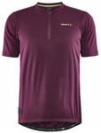 CRAFT Core Offroad 1/2-Zip Fahrradtrikot Herren 435000 - burgundy L