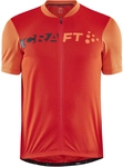 CRAFT Core Endur Logo Fahrradtrikot Herren 569550 - heat/crackle XL