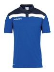 uhlsport Offense 23 Poloshirt azurblau/marine/weiss 140