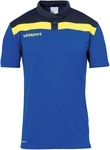 uhlsport Offense 23 Poloshirt azurblau/marine/limonenge 140