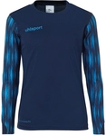 uhlsport Reaction Torwartset (Trikot+Hose) Kinder marine/fluo blau 128