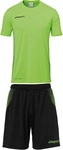 uhlsport Score Kit Set Trikot + Shorts fluo gr&uuml;n/schwarz XXL