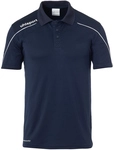 uhlsport Stream 22 Poloshirt marine/wei&szlig; 4XL