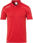 uhlsport Stream 22 Poloshirt rot/wei&szlig; S
