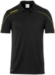 uhlsport Stream 22 Poloshirt schwarz/limonengelb 3XL