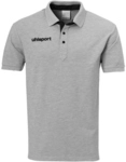 uhlsport Essential Prime Poloshirt grau melange/schwarz 152