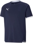 PUMA teamLIGA Trikot Kinder 06 - peacoat/puma white 116