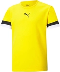 PUMA teamRISE Trikot Kinder cyber yellow/pumablack/white 116
