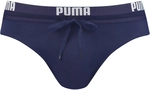PUMA Swim Logo Brief Badehose Herren 01 - navy XXL