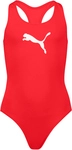 PUMA Swim Racerback Badeanzug M&auml;dchen 02 - red 128