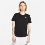 NIKE Sportswear Club Essentials T-Shirt Damen 010 - black S