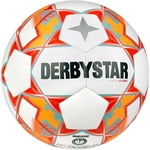 DERBYSTAR Stratos S-Light 290g Leicht-Fu&szlig;ball wei&szlig;/blau/orange 3