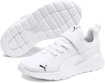 PUMA Anzarun Lite AC PS Kinder Sneaker mit Klettverschluss PUMA white/PUMA white 34.5