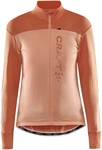 CRAFT Core Bike SubZ langarm Fahrradtrikot Damen 716732 - glow/rusty glow M