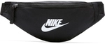 NIKE Heritage Waistpack black/black/white