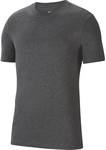 NIKE Park 20 Freizeit T-Shirt Kinder charcoal heathr/white XS (122-128 cm)