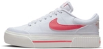 NIKE Court Legacy Lift Plateau Sneaker Damen 102 - white/sea coral-summit...