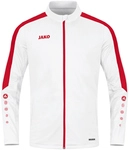 JAKO Power Polyesterjacke Kinder 004 - wei&szlig;/rot 128
