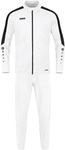 JAKO Power Polyester Trainingsanzug Kinder 000 - wei&szlig; 128
