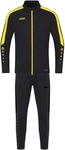JAKO Power Polyester Trainingsanzug Kinder 803 - schwarz/citro 128