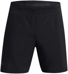 UNDER ARMOUR Launch Elite 2in1 7" Laufshorts Herren 001 - black/black/reflective XXL